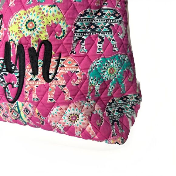 SazyBee large tote shoulder bag Personalized Name Evelyn - Picture 3 of 12